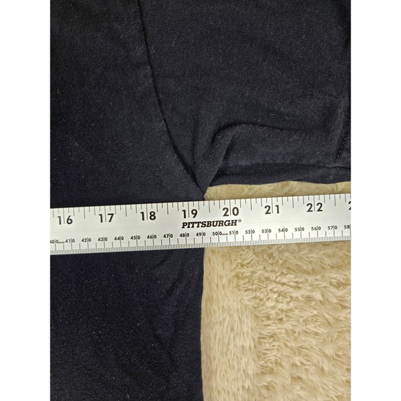 Vans Classic Logo T Shirt Mens Medium Black Short Sleeve Cotton Tee - Picture 3 of 7